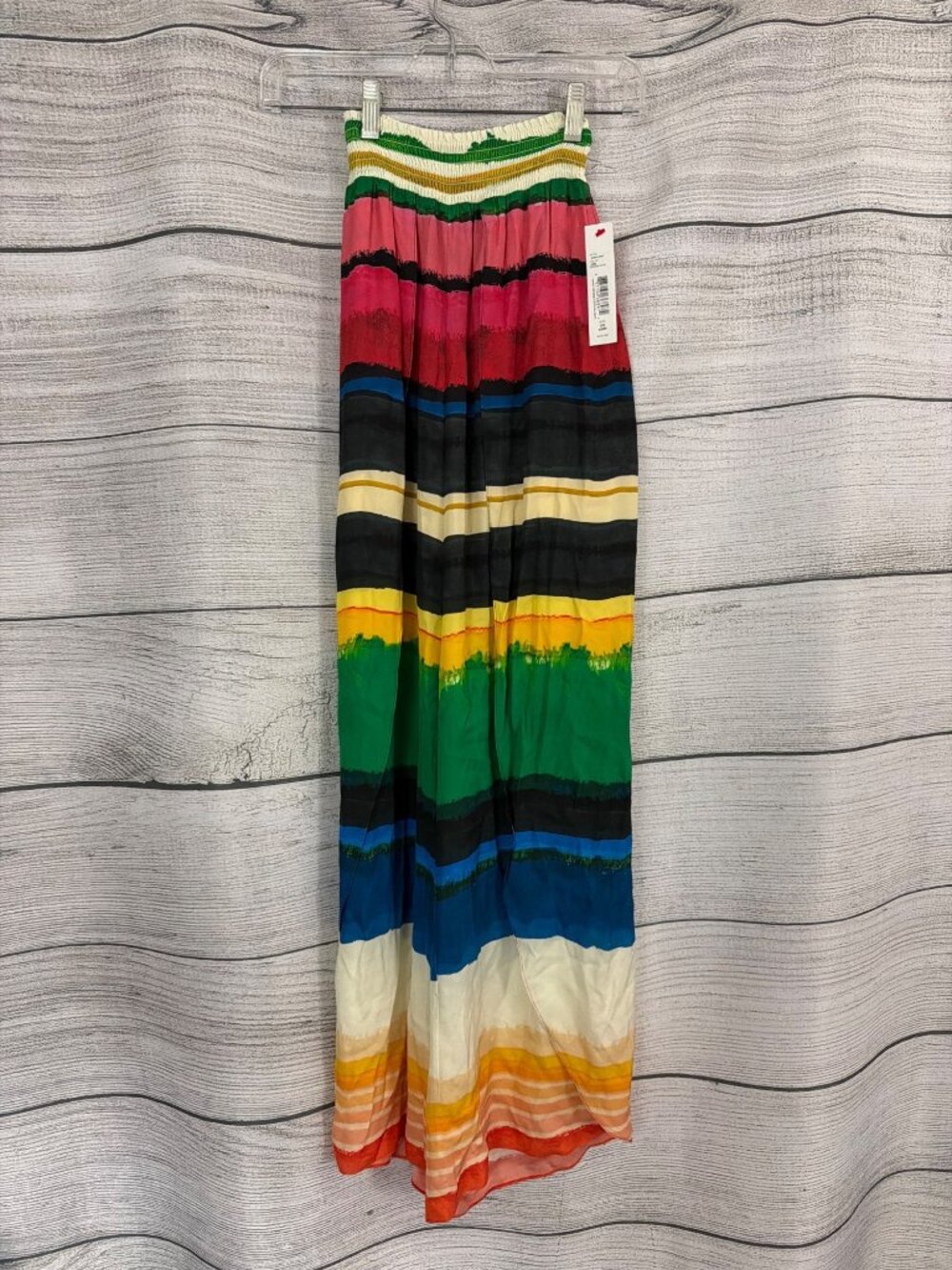 NWT Alice + Olivia Multicolored Larissa Wide Legged Pants Size XS